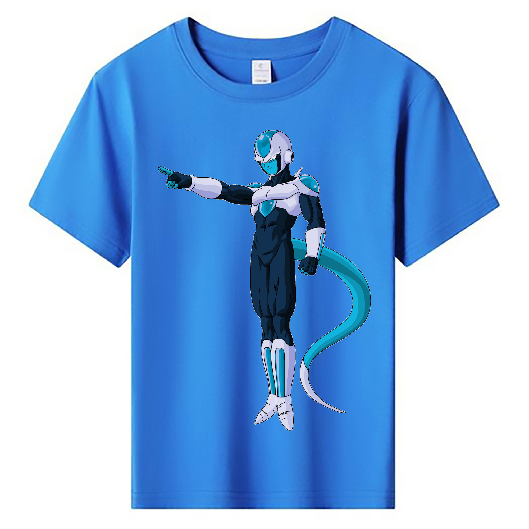 （画像用） ドラゴンボール フリーザ DRAGON BALL Frieza 綿100％キッズTシャツ（フロントプリント）